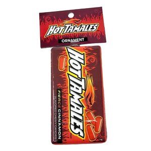 Hot Tamales Fierce Cinnamon Chewy Candy Collectible Christmas Ornament by Ruz